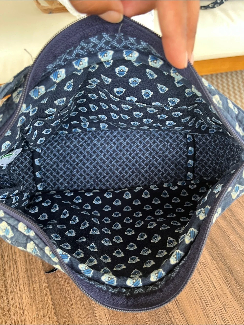 Vera Bradley Nantucket Navy Hobo bag